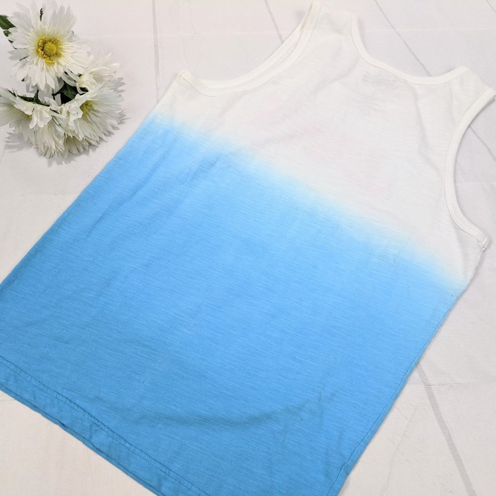Jaws Movie Blue White Graphic Tank SZ S - Picture 6 of 6
